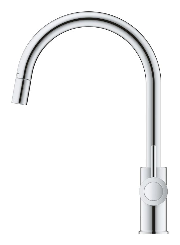 Смеситель для кухни Grohe BauClassic, дл.излива - 215мм, поворотный, 1рычаг, хром