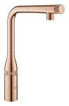 Змішувач для кухні Grohe Essence Smart Control, довж.виливу - 199мм, поворотний/витяжний, вентиль/кнопка, теплий захід сонця