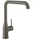 Смеситель для кухни Grohe Essence, дл.излива - 220мм, поворотный, 1рычаг, матовый графит