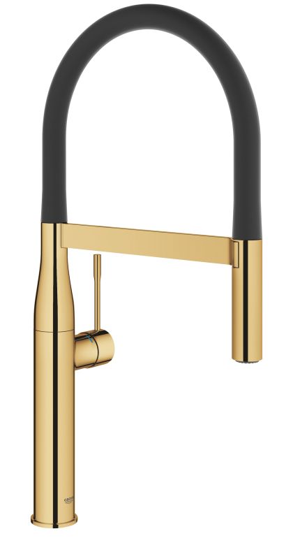 Смеситель для кухни Grohe Essence, дл.излива - 240мм, поворотный/гибкий, 1рычаг, прохладный восход солнца