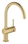 Змішувач для кухні Grohe Minta, довж.виливу - 223мм, поворотний, 1важіль, матовий прохолодний схід сонця