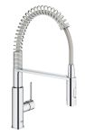 Змішувач для кухні Grohe Via Cosmo, довж.виливу - 236мм, поворотний/гнучкий, 1важіль, хром