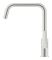 Смеситель для кухни Grohe Via, дл.излива - 228мм, поворотный, 1рычаг, супер сталь