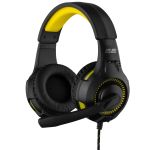 Гарнітура ігрова 2E GAMING HG300, mini-jack/dual 3.5мм, LED, 2м, чорний