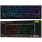 Клавиатура мембранная 2E GAMING KG350 68key, USB-A, EN/UA/RU, RGB, чёрный