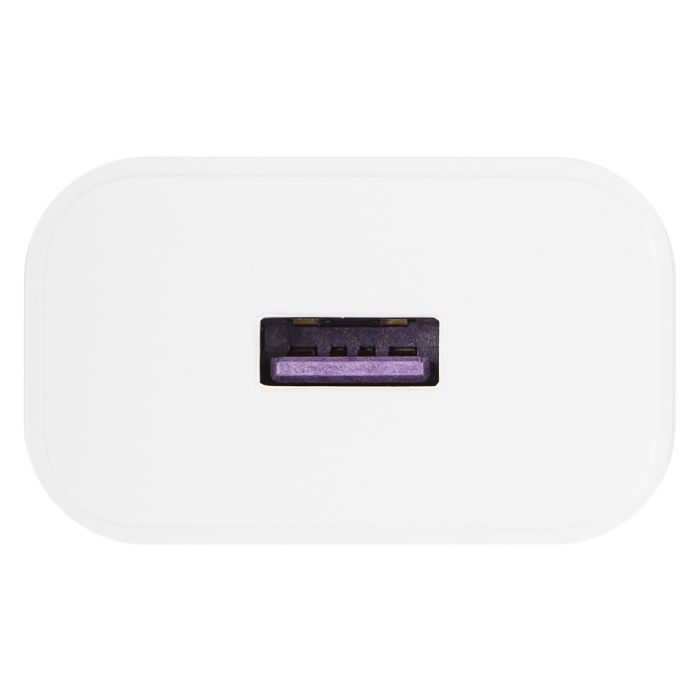 Зарядное устройство сетевое 2E 18Вт USB-A QC, белый