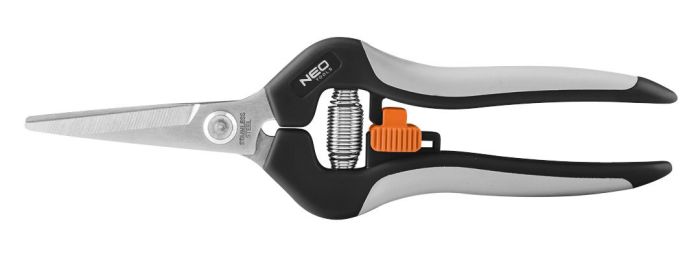Секатор плоскостной Neo Tools, d реза 18мм, 200мм, 120г