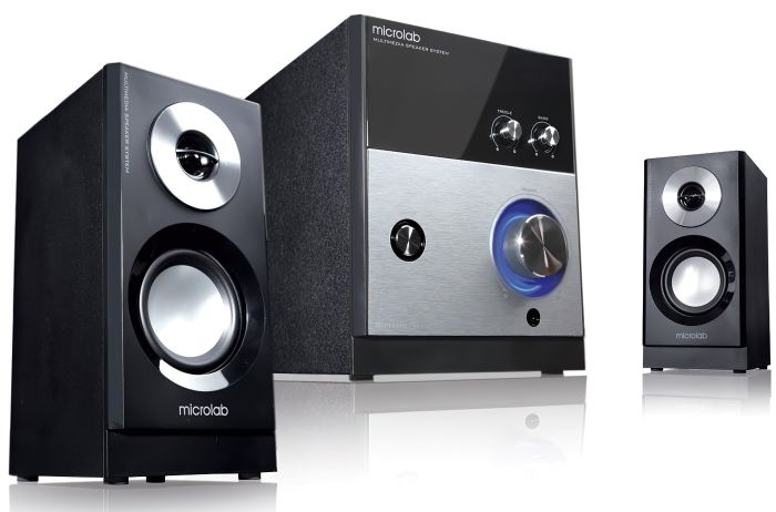 Акустична система MICROLAB  2.1, 59W, mini-jack, чорний Microlab M-880
