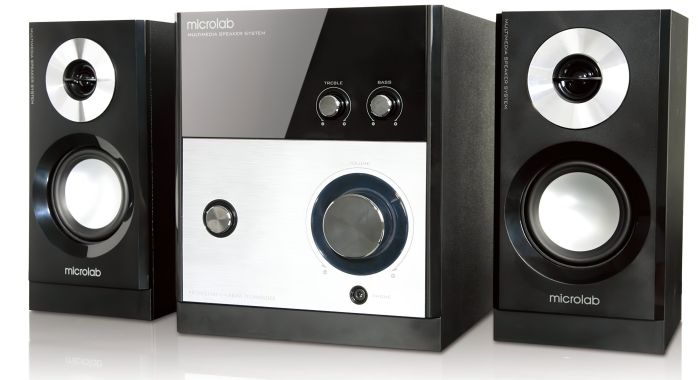 Акустична система MICROLAB  2.1, 59W, mini-jack, чорний Microlab M-880