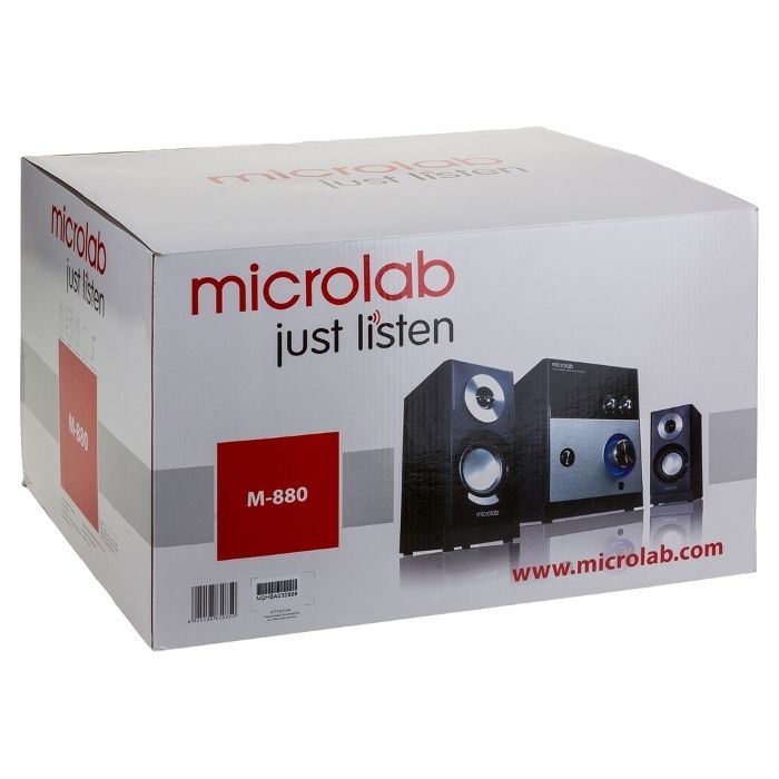 Акустична система MICROLAB  2.1, 59W, mini-jack, чорний Microlab M-880