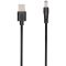 Кабель USB-A > DC 5.5х2.5мм живлення 2Е 1м, 5В/1.5A, чорний