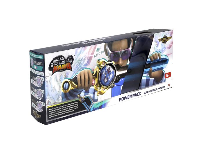 Волчок Infinity Nado VI Power Pack Золотой Воин Феникс (Gold Warrior Phoenix)