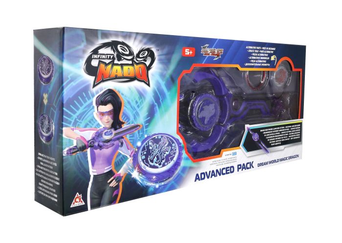 Волчок Infinity Nado VI Advanced Pack Волшебный Дракон мира грез (Dream World Magic Dragon)