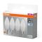 Набір ламп 4шт OSRAM LED E14 4.9Вт 4000К 470Лм B40