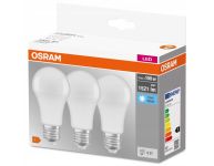 Набор ламп 3шт OSRAM LED E27 13Вт 4000К 1520Лм A60