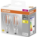 Набор ламп 2шт OSRAM LED E27 6.5Вт 2700К 806Лм A60