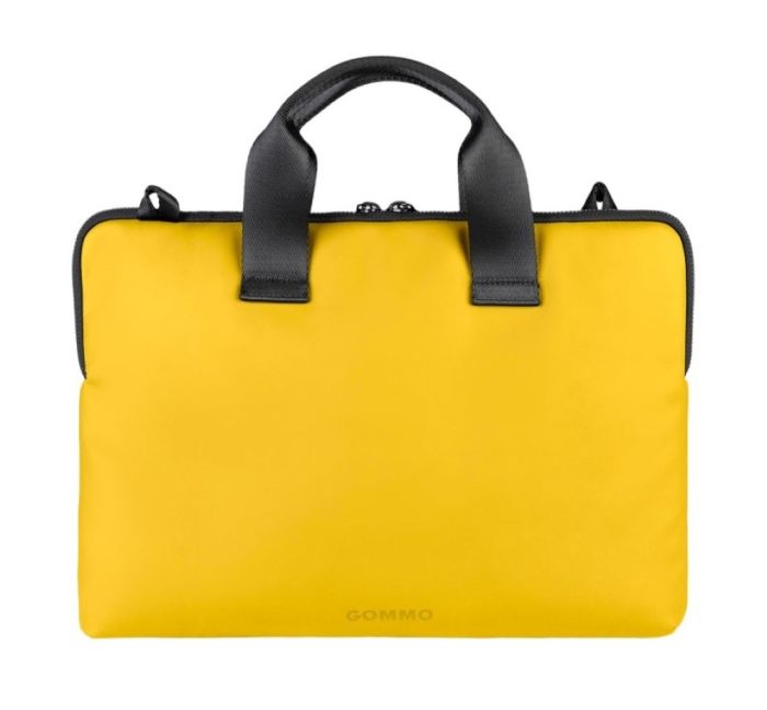 Сумка-чехол для ноутбука Tucano Gommo Super Slim 13"/14", жёлтый