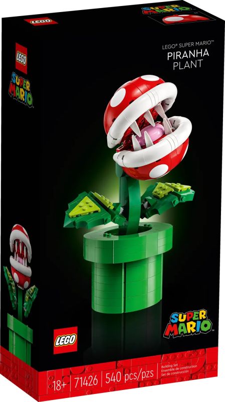 Конструктор LEGO Super Mario Растение-пиранья
