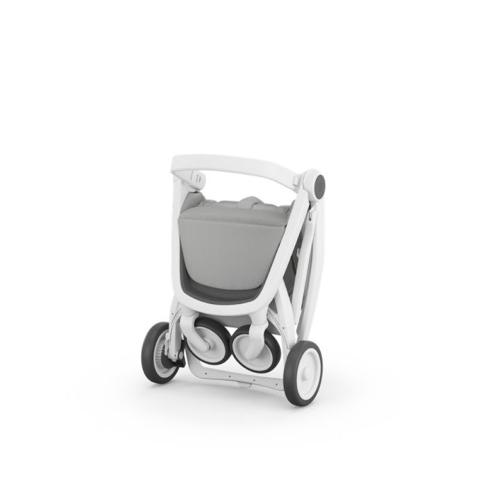 Прогулочная коляска Greentom Classic Grey-White