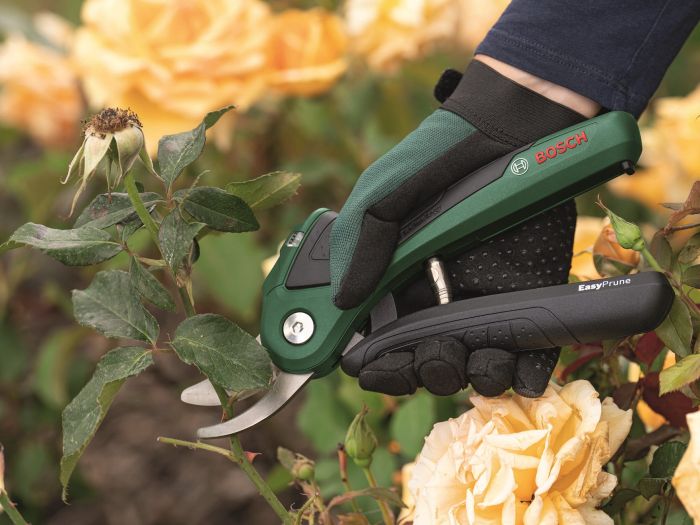 Секатор аккумуляторный Bosch EasyPrune, 3.6В, d реза 25мм, 0.49кг, micro-USB