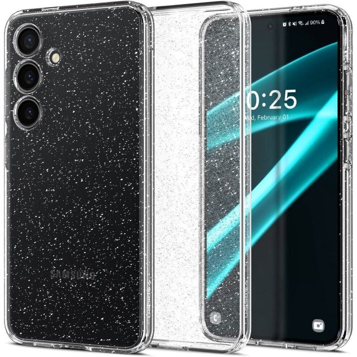 Чехол Spigen для Samsung Galaxy S24+, Liquid Crystal Glitter, Crystal Quartz