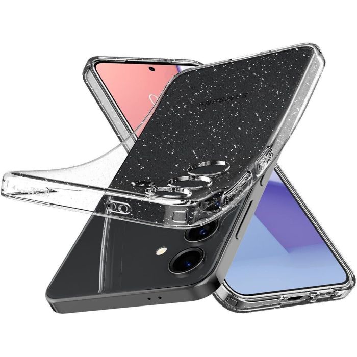 Чехол Spigen для Samsung Galaxy S24+, Liquid Crystal Glitter, Crystal Quartz