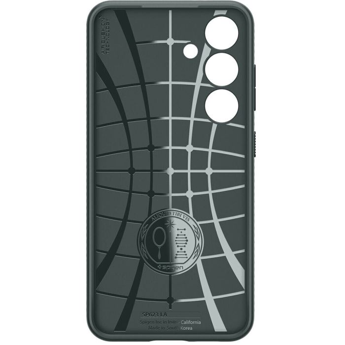 Чехол Spigen для Samsung Galaxy S24+, Liquid Air, Abyss Green