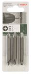 Біти двосторонні Bosch PH/PH 1/2/3, 60мм, 3шт
