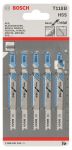 Полотно пиляльне для електролобзика Bosch Professional по металу T 118 B, 1.9-2.3х92мм, 5шт