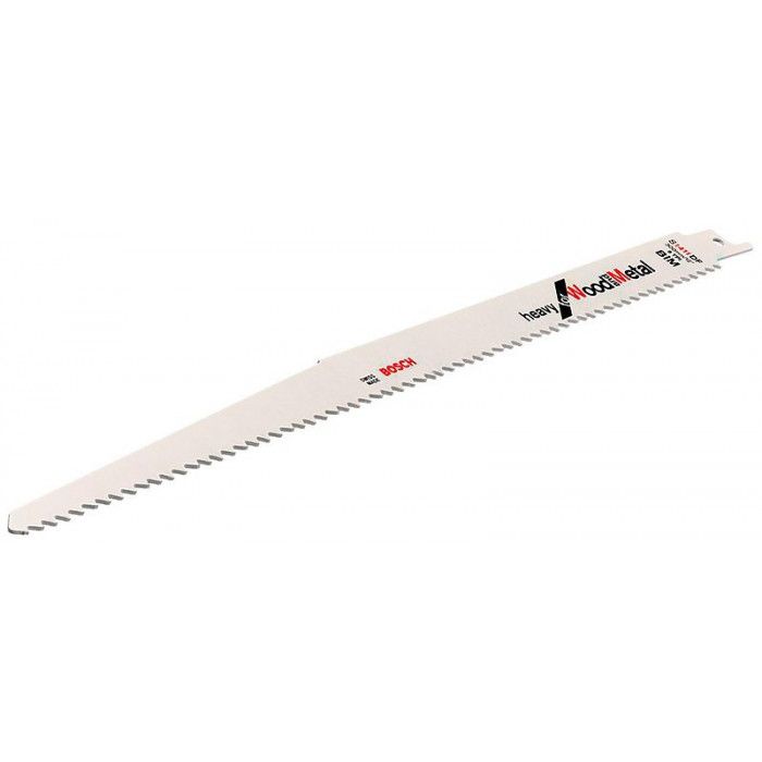 Полотно пиляльне для шабельної пилки Bosch Professional по дереву та металу, S 1411 DF, 6TPI, 2шт
