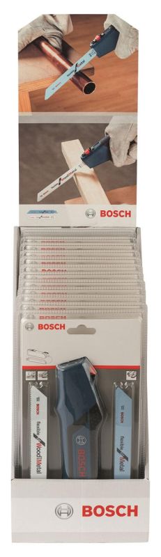 Рукоятка-тримач для шабельних полотен Bosch Professional з 2 полотнами