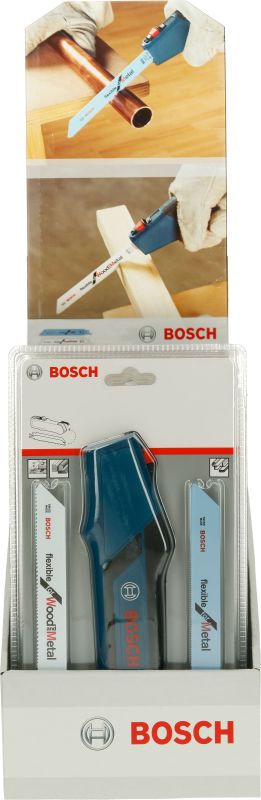 Рукоятка-тримач для шабельних полотен Bosch Professional з 2 полотнами
