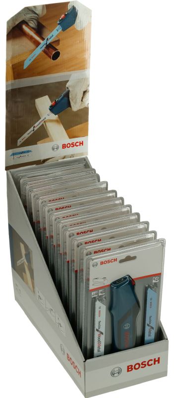 Рукоятка-тримач для шабельних полотен Bosch Professional з 2 полотнами