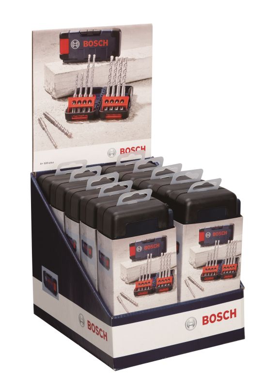 Набор ударных сверл по бетону Bosch SDS-Plus-3, 5-10мм, 8шт