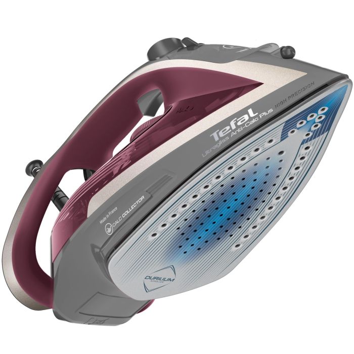 Утюг Tefal Ultragliss Plus, 2800Вт, 270мл, паровой удар -260гр, постоянный пар - 50гр, керам. подошва, бордово-серый