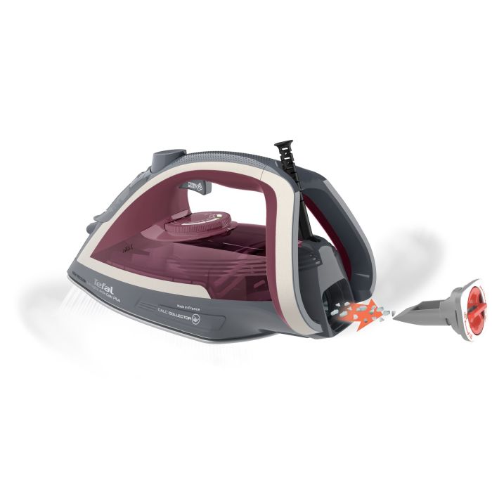 Утюг Tefal Ultragliss Plus, 2800Вт, 270мл, паровой удар -260гр, постоянный пар - 50гр, керам. подошва, бордово-серый