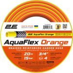 Шланг садовий 2Е AquaFlex Orange 3/4" 20м 4 шари 20бар -10…+60°C