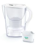 Фільтр-глечик Brita Marella Memo MXPro 2.4л (1.4л очищеної води) з фільтр-картриджем, білий