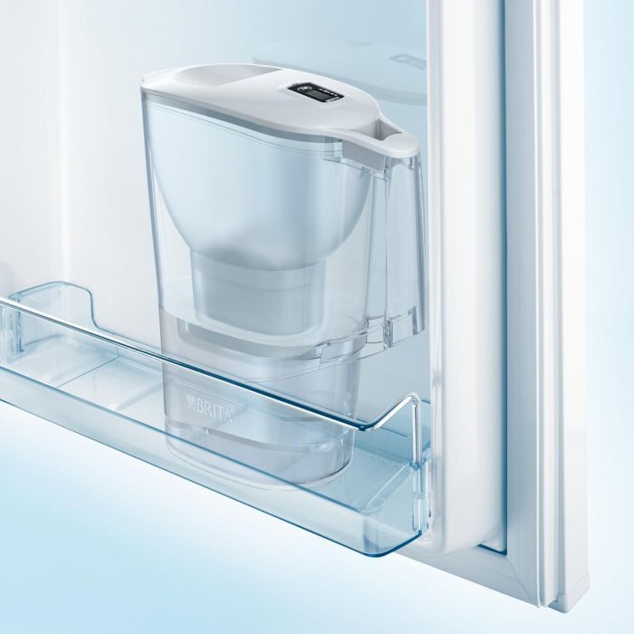 Фільтр-глечик Brita Aluna Memo MXPro 2.4л (1.4л очищеної води) з фільтр-картриджем, білий