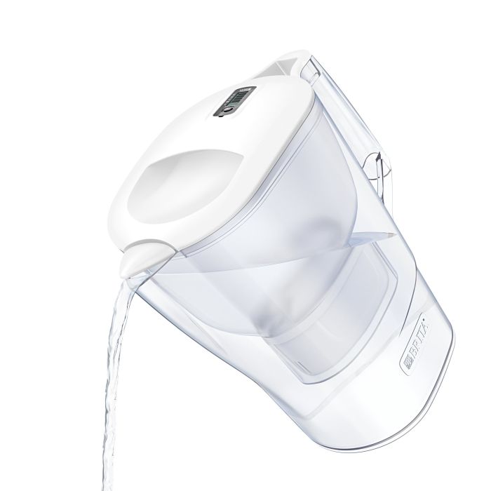 Фильтр-кувшин Brita Aluna Memo MXPro 2.4л (1.4л очищенной воды) с фильтр-картриджем 3шт, белый