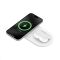 Зарядное устройство безпроводное Belkin 2в1 15Вт Pad Qi2, белый