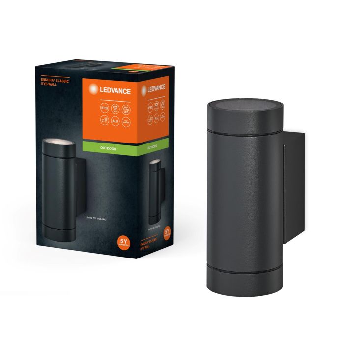 Светильник фасадный LEDVANCE ENDURA CLASSIC ITYS WALL GU10 IP65 черный