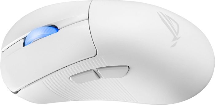 Мышь ASUS ROG Keris II Ace, RGB, USB-A/WL/BT, белый