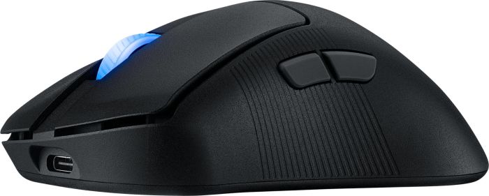 Мышь ASUS ROG Keris II Ace, RGB, USB-A/WL/BT, чёрный
