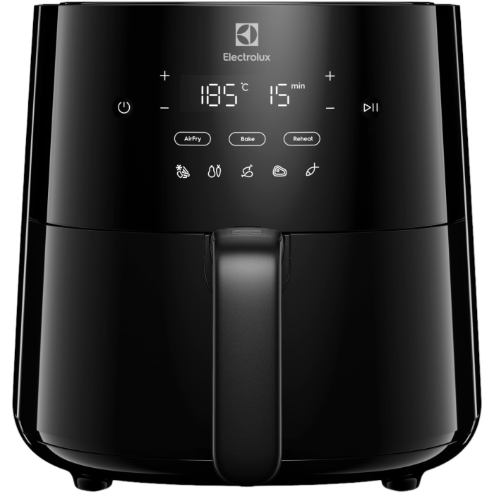Мультипіч Electrolux 1350Вт, чаша-3.3л, сенсорне керування, 5 авто. програм, пластик, чорний