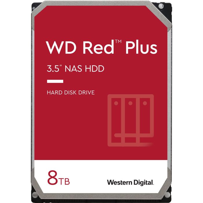 Жесткий диск WD  8TB 3.5" 5640 256MB SATA Red Plus NAS