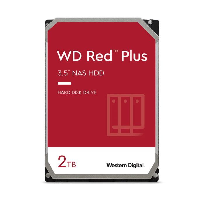 Жесткий диск WD  2TB 3.5" 5400 64MB SATA Red Plus NAS