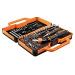 Набір біт з бітотримачем Neo Tools, 1/4", 69шт, 55 біт, 9 торцевих головок