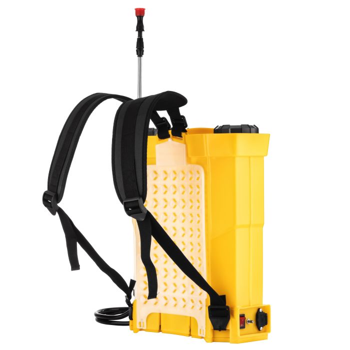 Обприскувач акумуляторний 2E AquaSpray 16LR 16л 12В 1х8А·год 4.5бар 2.9л/хв вольтметр 4.9кг