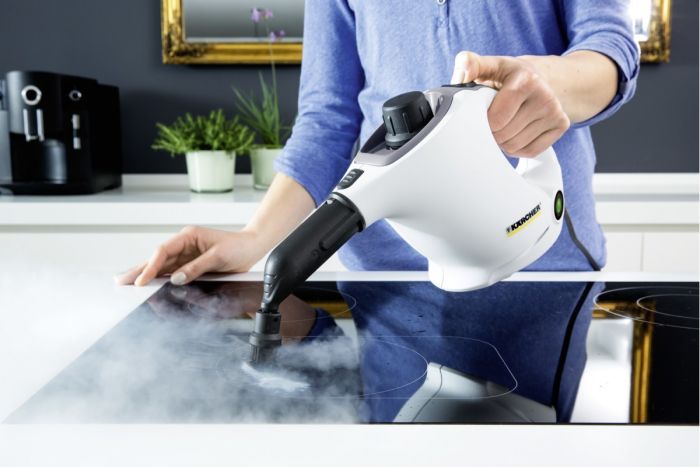 Пароочиститель Karcher SC 1, 1200Вт, 200мл, 3Бар, белый